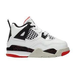 Toddler Air Jordan 4 Retro Sneakers “Pale Citron”